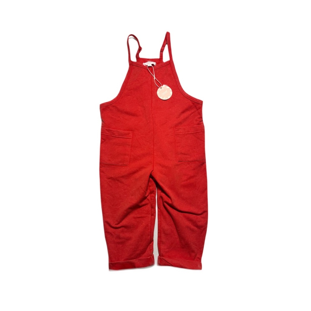 Red Girls Adjustable Jumpsuit NWT